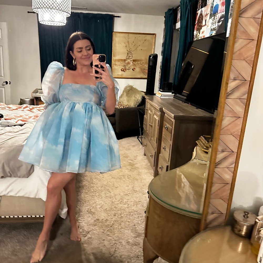 Selkie Head in the Clouds Puff Dress